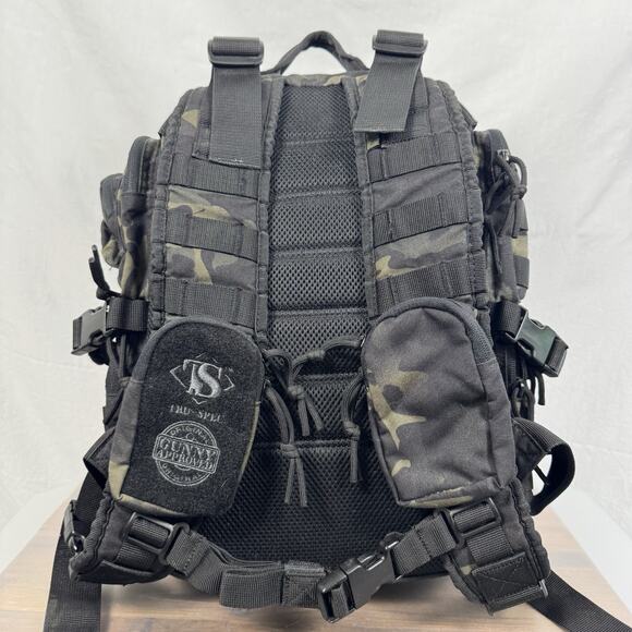 Tru-Spec Tour of Duty Lite Tactical Backpack (Black Multicam) - Picture 8 of 12